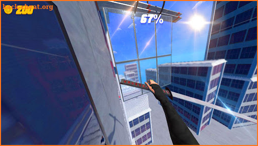 Rooftop Ninja Run screenshot