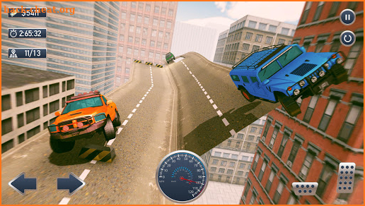 Rooftop Stunts SUV Racing screenshot