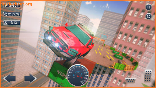 Rooftop Stunts SUV Racing screenshot