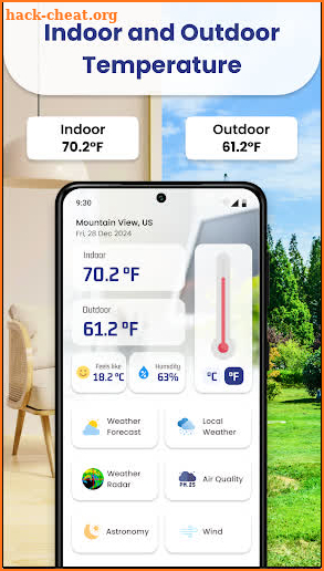 Room Temperature - Thermometer screenshot