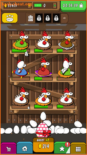 Rooster Booster - Idle Chicken Clicker screenshot