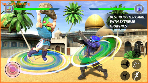 Rooster Fighting Game: Kung Fu Farm Battle screenshot