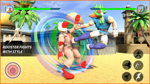 Rooster Fighting Game: Kung Fu Farm Battle screenshot