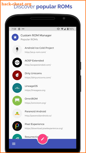 [ROOT] Custom ROM Manager screenshot
