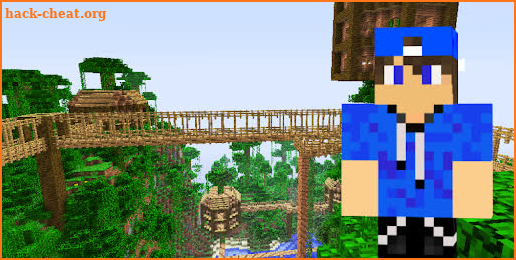 Rope Bridge Mod for Minecraft screenshot