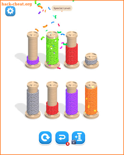 Rope Color Match 3D screenshot