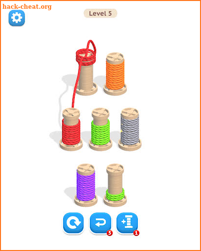 Rope Color Match 3D screenshot