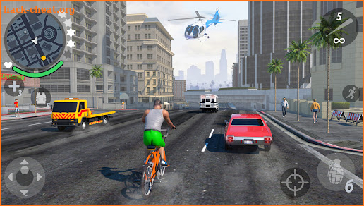 Rope Gangster Crime City Hero screenshot