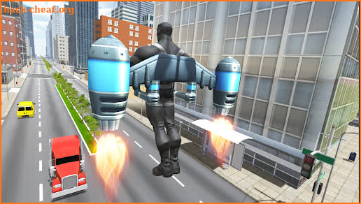 Rope Hero Big Town screenshot