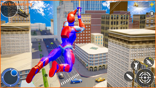 Rope Hero Man: Spider Miami City Gangster screenshot