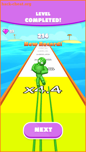 Rope-Man Run screenshot