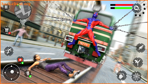 Rope Spider Hero Crime Fighter screenshot