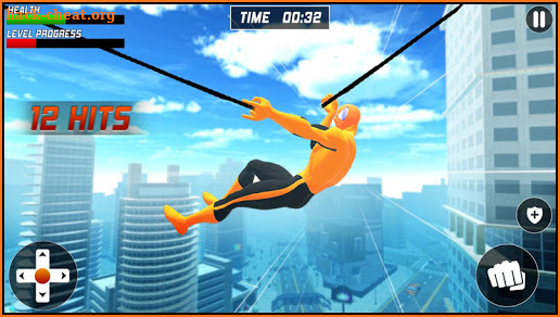 Rope Spider Ninja Hero: Las Vegas Crime City Fight screenshot