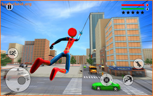 Rope Stickman Hero Vegas Crime Fight screenshot