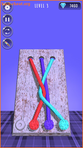 Rope Untangle Master 3D screenshot