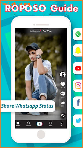 Roposo : India's No 1 Video App Guide screenshot