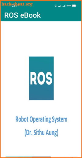 ROS eBook screenshot