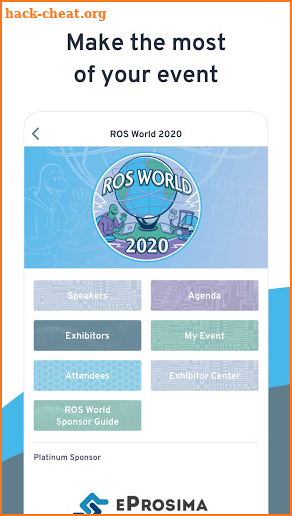 ROS World 2020 screenshot