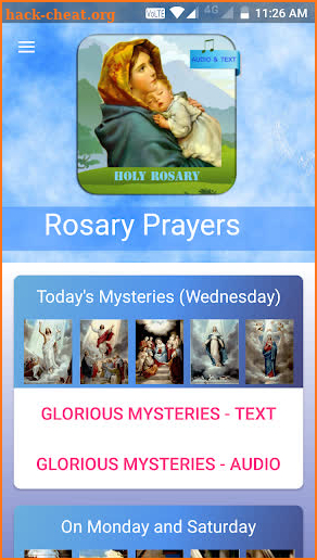 Rosary Audio screenshot