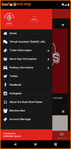 Rose Bowl Game screenshot