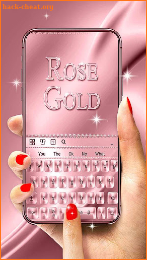 Rose Gold Keyboard screenshot