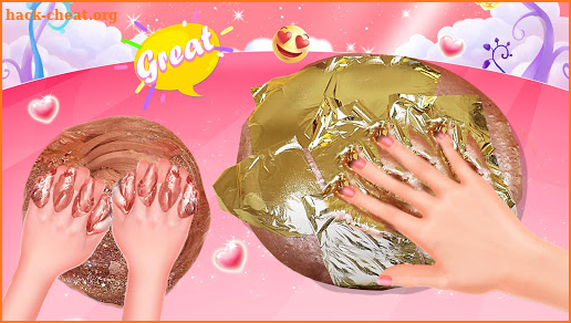 Rose Gold Makeup Slime - Slime Simulator screenshot