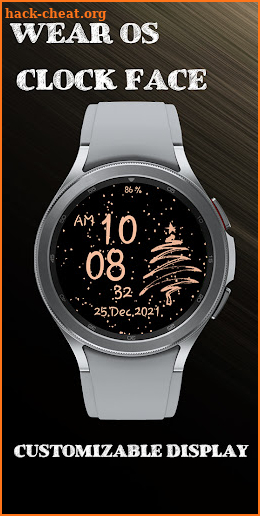 Rose gold snow watch screenshot