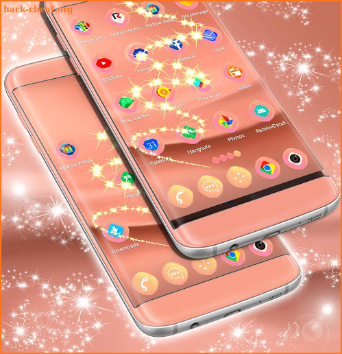 Rose Golden Launcher screenshot