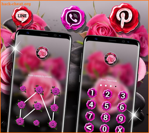 Rose Launcher Theme screenshot