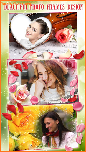 Rose Photo Frame 🌹 Beautiful Frames for Pictures screenshot