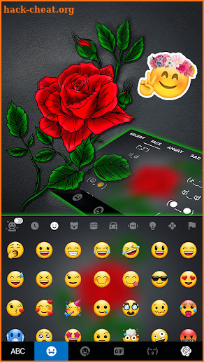 Rose Red Ink Themes screenshot