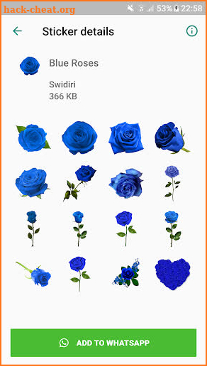 Roses Sticker Packs - WAStickerApps screenshot