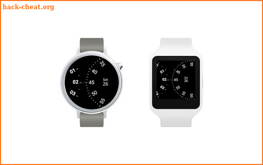 Roto Gears Watch Face for Android Wear screenshot