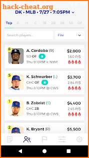 RotoQL Express - Daily Fantasy Tool screenshot