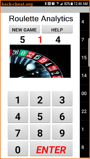 ROULETTE ANALYTICS screenshot