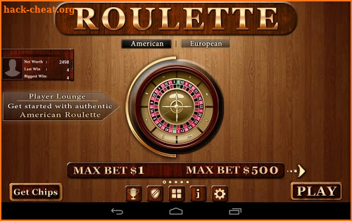 Roulette - Casino Style! screenshot