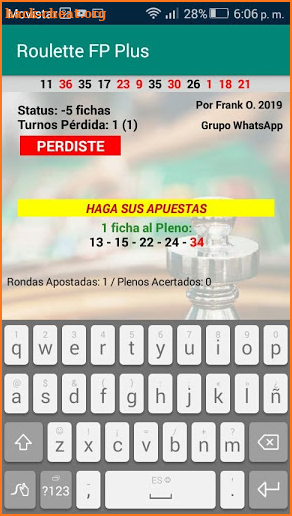 Roulette FP Plus screenshot