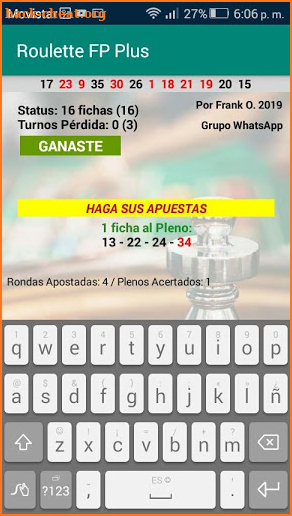 Roulette FP Plus screenshot