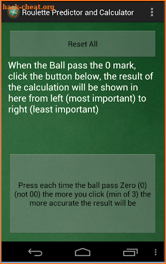 Roulette Predictor & Calc Pro screenshot