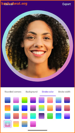 Round Photo Marker Pro screenshot