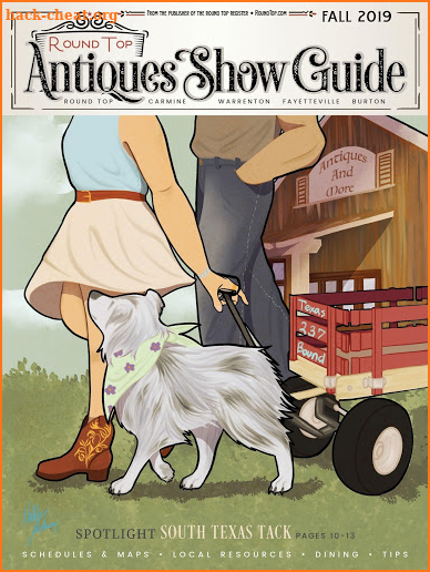 Round Top Antiques Show Guide screenshot