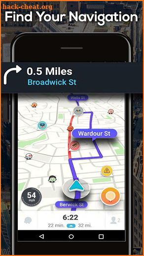 Route Finder Navigation and Location Sharing screenshot