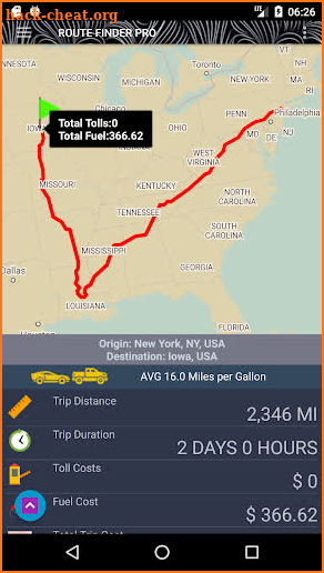 Route Pro - Route Travel Cost screenshot