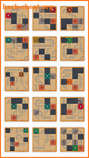 Route - slide puzzle game screenshot