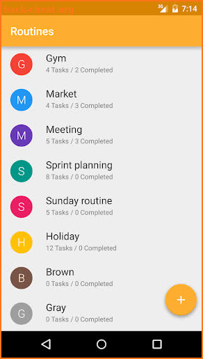 Routines Plus screenshot