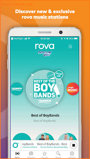 rova - music, NZ radio, podcasts screenshot