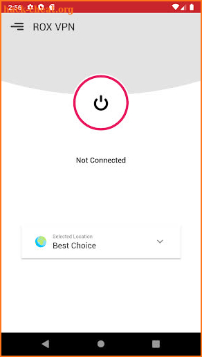 ROX VPN screenshot