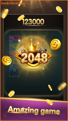 Royal 2048 Solitaire screenshot