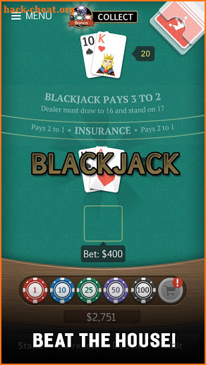 Royal Blackjack Casino: 21 Card Game screenshot