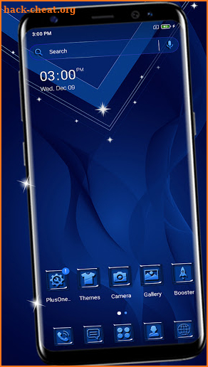 Royal Blue Theme screenshot